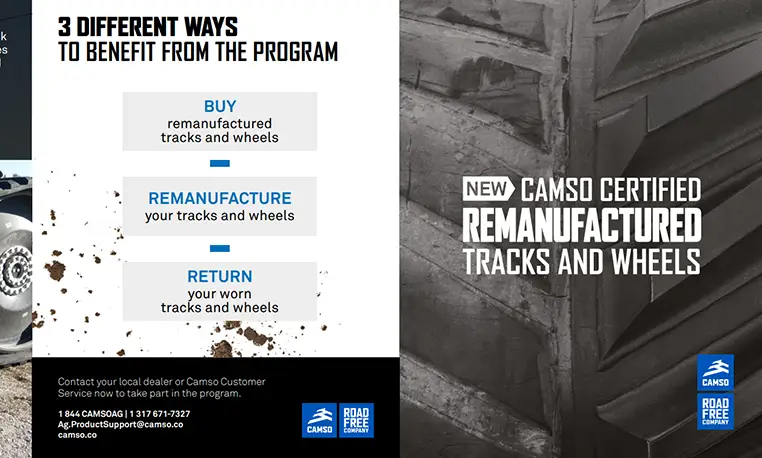 Remanufactured Tracks & Wheels